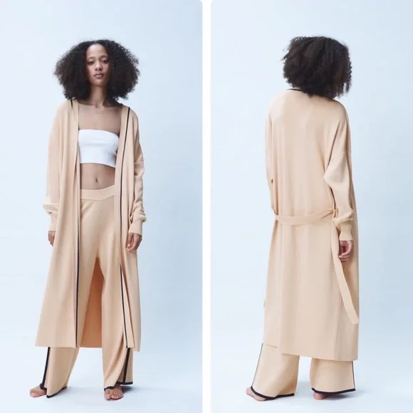 NWOT Zara Robe Cardigan - Picture 6 of 6